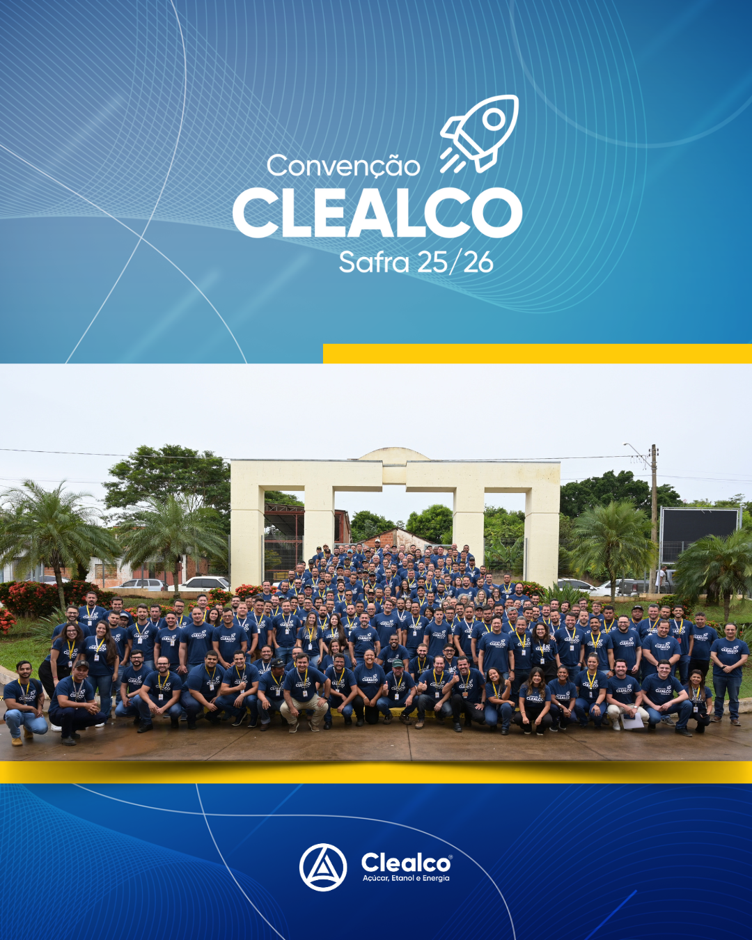 Clealco realiza alinhamento estratégico da safra 25/26 com todo o time de gestão e liderança